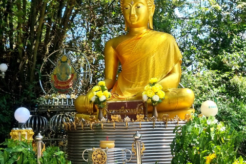 พระมหาเจดีย์ไตรภพ ไตรมงคล (เจดีย์สแตนเลส) (Tri Bhumi Tri Mongkol Stupa (Stainless Stupa))