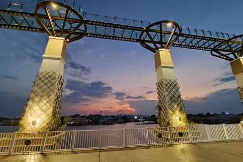 สกายวอล์คเมืองกาญจนบุรี (Kanchanaburi Skywalk)