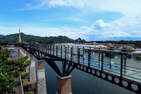 สกายวอล์คเมืองกาญจนบุรี (Kanchanaburi Skywalk)